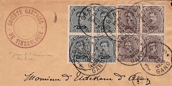 Belgium’s 1921 3c issue by Gregg Redner